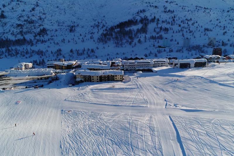 Hotel Dahu con partenza e arrivo Sci ai piedi passo Tonale